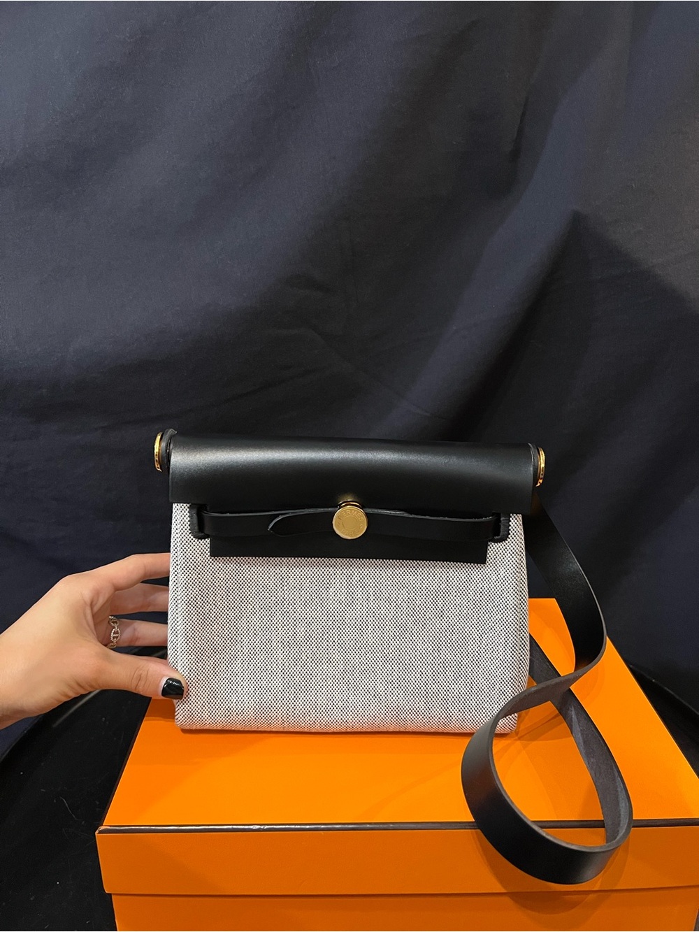 NWOT Hermes Herbag Mini - Crossbody